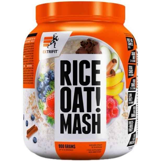EXTRIFIT RICE OAT MASH 900 G Cereální kaše , G