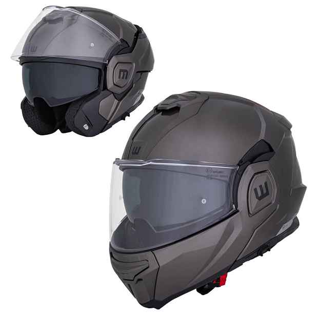 Překlopná moto přilba W-TEC Zoroz P/J Metallic (53-54)