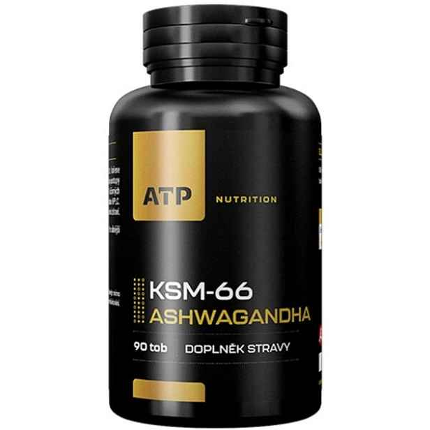 ATP NUTRITION ASHWAGANDHA KSM-66 90 TOBOLEK Bylinný extrakt