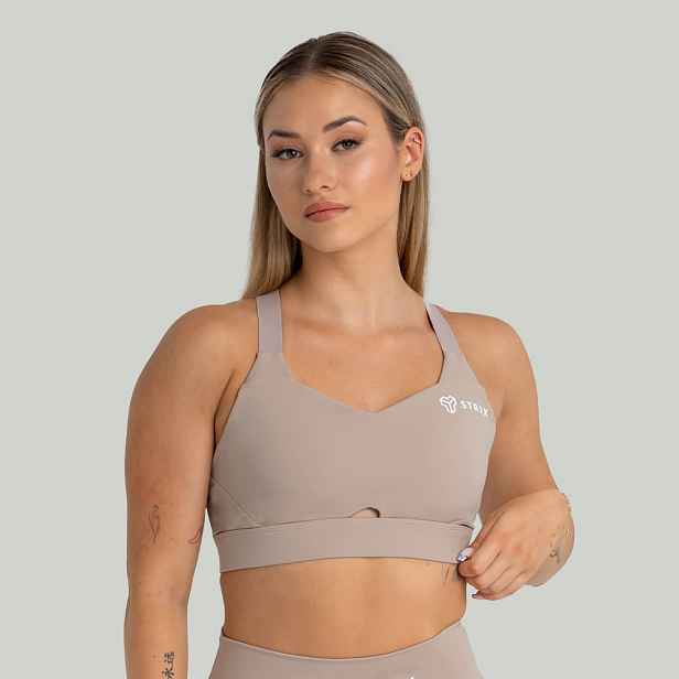 STRIX Sportovní podprsenka Taupe