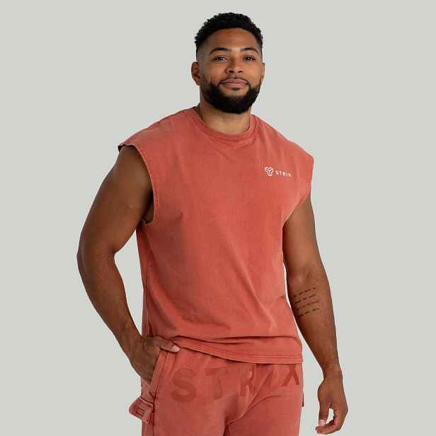 STRIX Tank Top Washed Terra