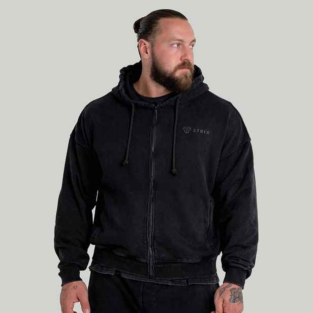 STRIX Mikina Zip Washed