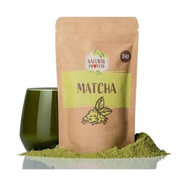 NATURAL PROTEIN MATCHA ČAJ (80 G) Japonský čaj , G