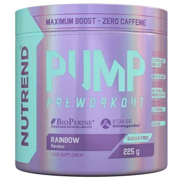 Nutrend PUMP RAINBOW 225 G Doplněk stravy , G