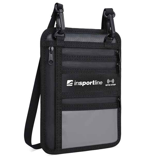 Cestovní peněženka na doklady inSPORTline Tahopa 14,5x19,5 cm s RFID ochranou