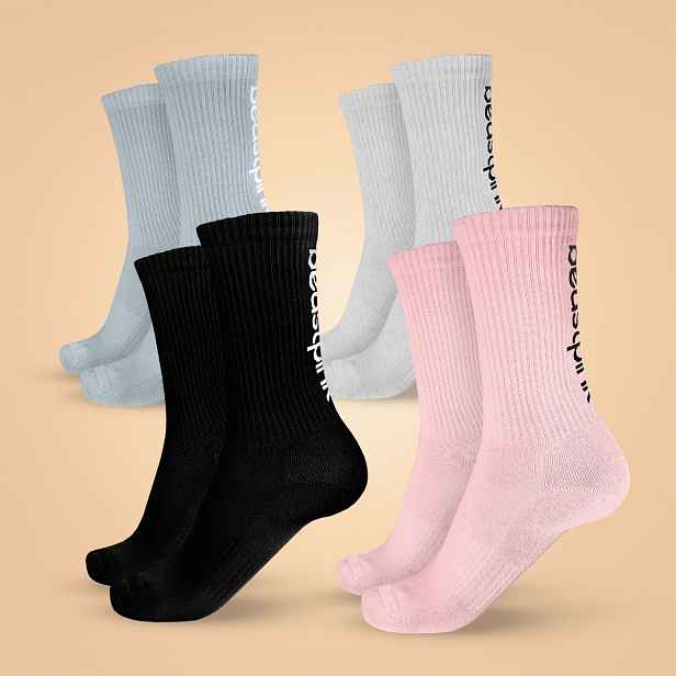 BeastPink Ponožky 3/4 4Pack