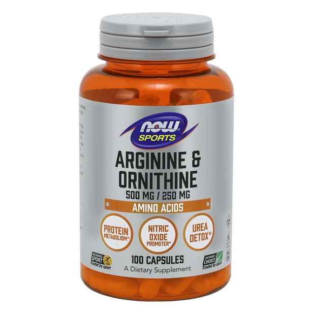 NOW Foods Arginin & Ornitin