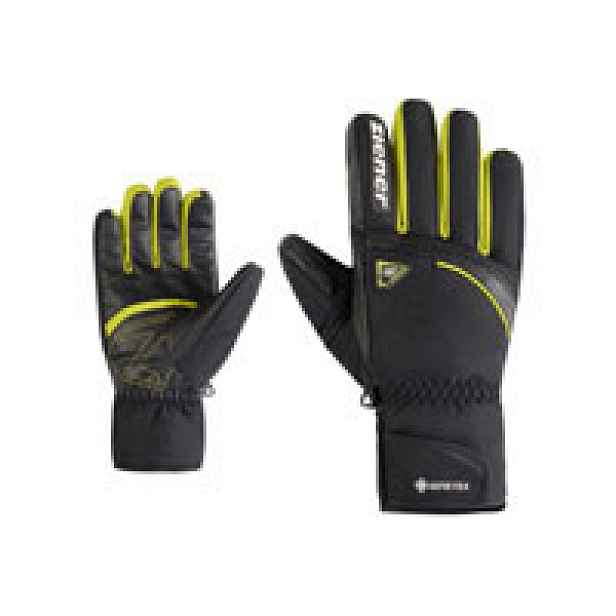 Ziener GALISO-Z GTX + GORE PLUS WARM 8 /lime Pánské skialpinistické rukavice