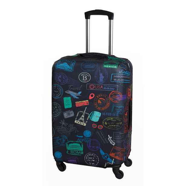 Obal na cestovní kufr bertoo - travel dark l