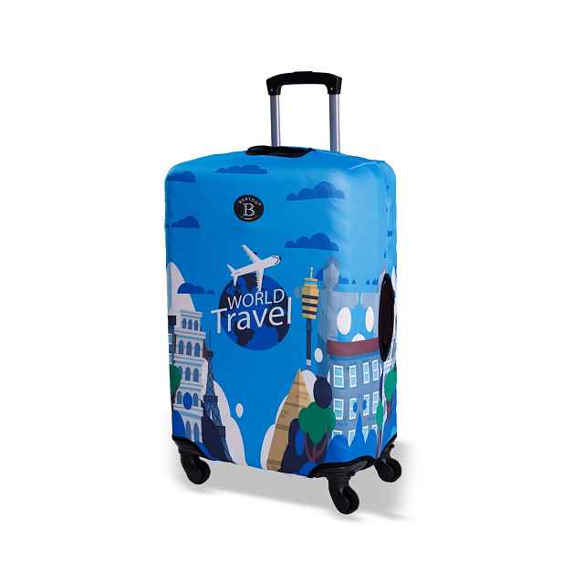 Obal na cestovní kufr bertoo - travel the world l