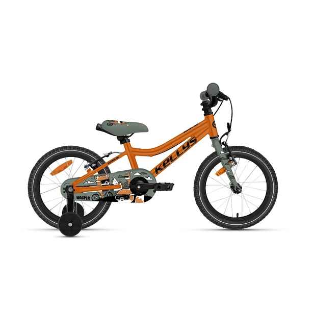 Odlehčené dětské kolo KELLYS Wasper Neo 16" 10.0 • 100-110 cm • 8,5 kg 9" (100-110 cm) Ginger