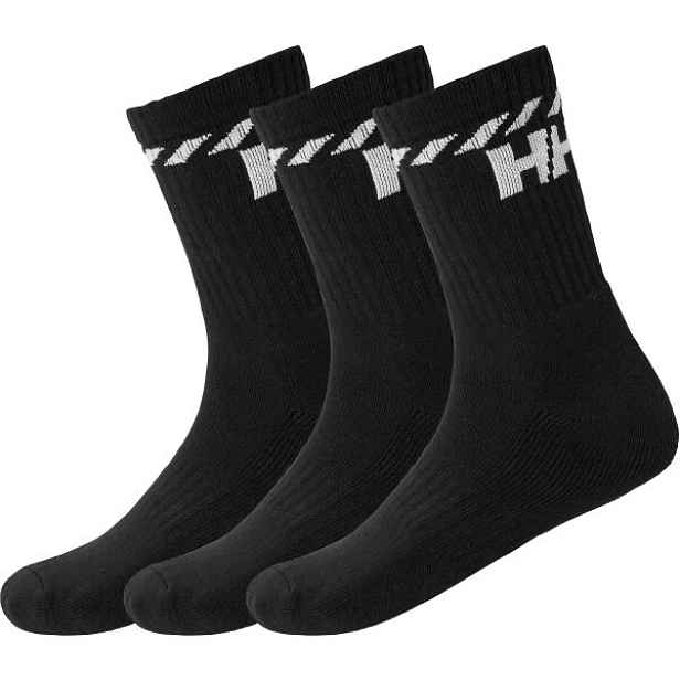 Helly Hansen COTTON SPORT SOCK 3PK Unisexové sportovní ponožky