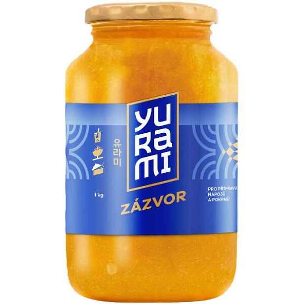 YURAMI ZÁZVOR 1000 G Zázvorový koncentrát