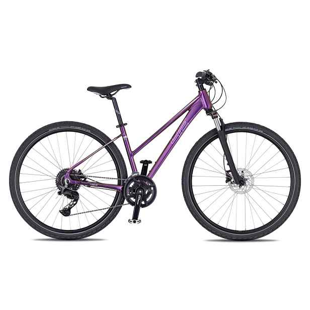 Dámské crossové kolo 4EVER Pulse Disc 28'' - model 2026 (16,5", 155-170 cm) /hologram