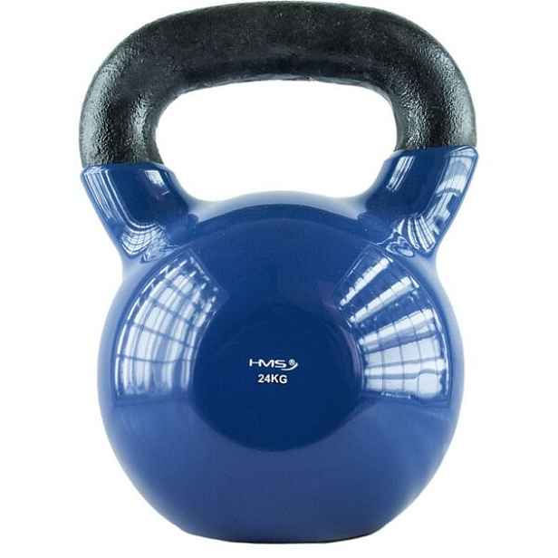 HMS 24KG KETTLEBELL Kettlebell pokrytý vinylem , KG
