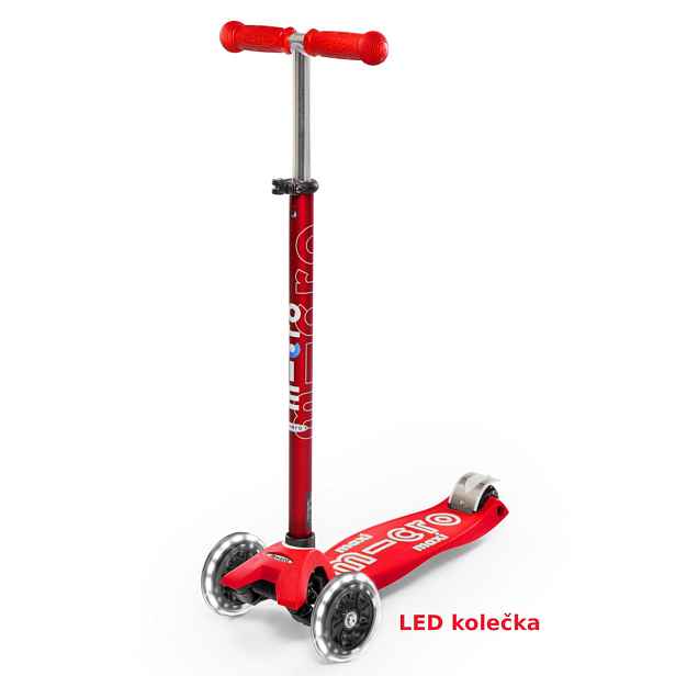 Micro - Maxi Deluxe LED - Dětská koloběžka