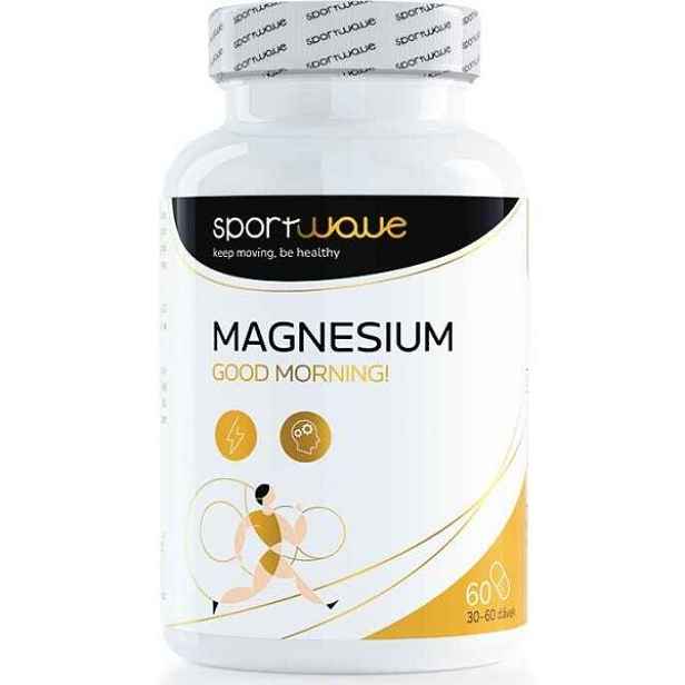 SPORT WAVE MAGNESIUM GOOD MORNING - MALATE 60 CAPS Minerální doplněk