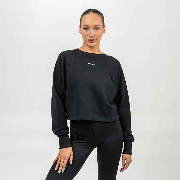 NEBBIA Crop Mikina Gym Spirit
