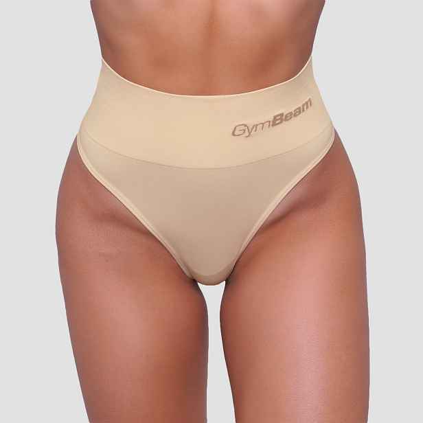 GymBeam Kalhotky Brazilian 2Pack Nude