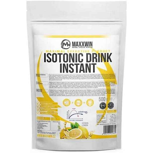 MAXXWIN ISOTONIC DRINK INSTANT CITRON 500 G Iontový nápoj , G