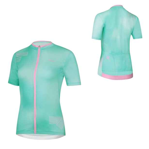 Dámský cyklistický dres s krátkým rukávem Etape Donna 2.0 mint