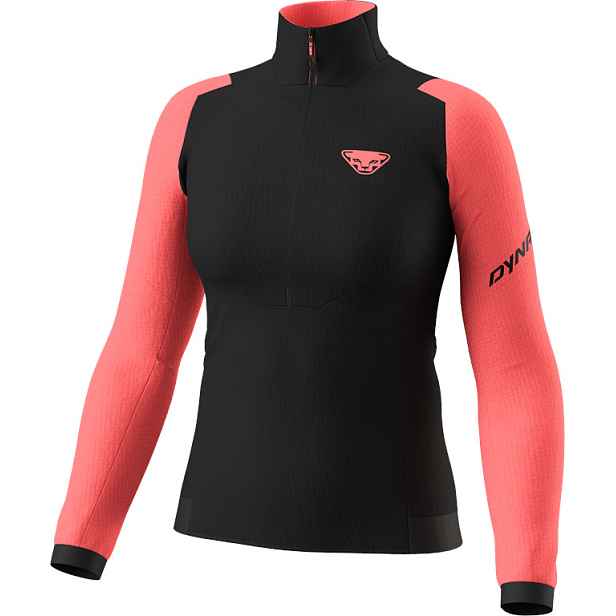 Mikina Dynafit Blacklight Thermal 1/2 Zip W cabana Barva: / korálová, Velikost: