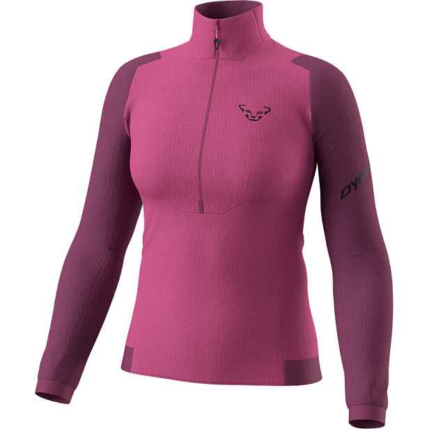Mikina Dynafit Blacklight Thermal 1/2 Zip W amaranth Barva: , Velikost: