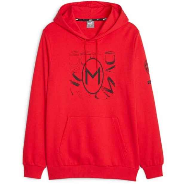 Puma ACM FOOTBALLCORE GRAPHIC HOODIE Pánská fotbalová mikina