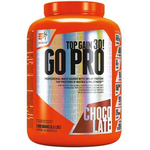 EXTRIFIT GO PRO 30 3000 G Sportovní nápoj , KG