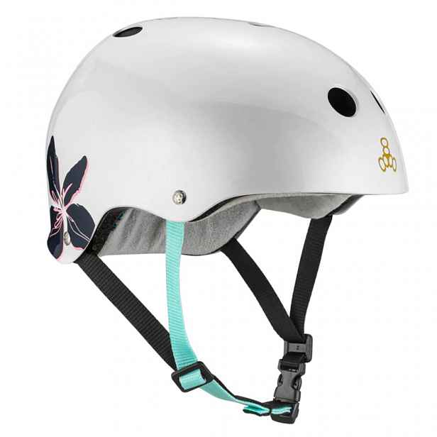 Triple Eight - The Certified Sweatsaver Helmet Floral - helma Velikost: