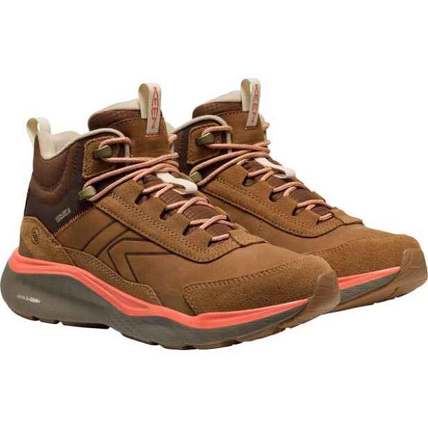 Keen LEIKI LEATHER MID WP Dámská treková obuv