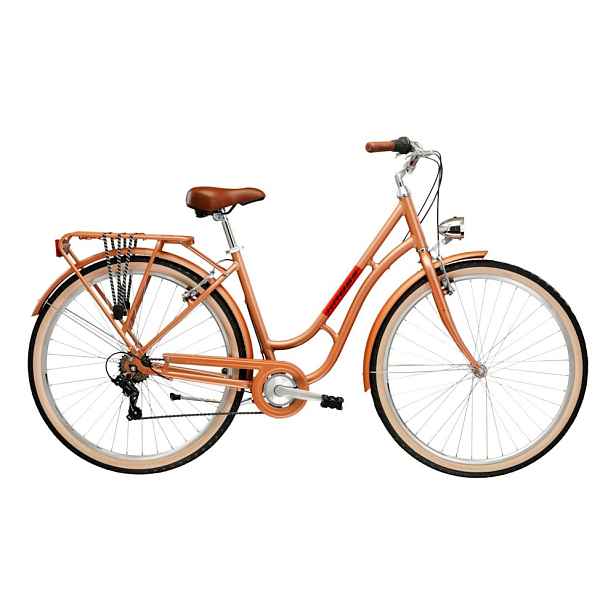 Městské kolo Kross Sentio Classic 28" - model 2026 (17", 158-170 cm) měděná /mat