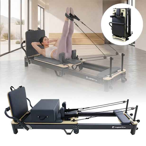 Pilates reformer inSPORTline Comfolder EVO