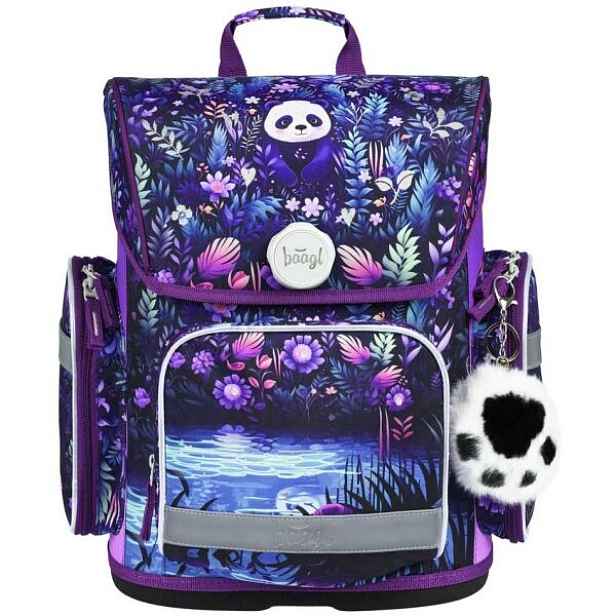 BAAGL ERGO JUNGLE PANDA Školní aktovka