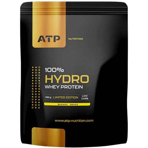 ATP NUTRITION 100% HYDRO WHEY PROTEIN 750 G BANANA SHAKE Syrovátkový protein