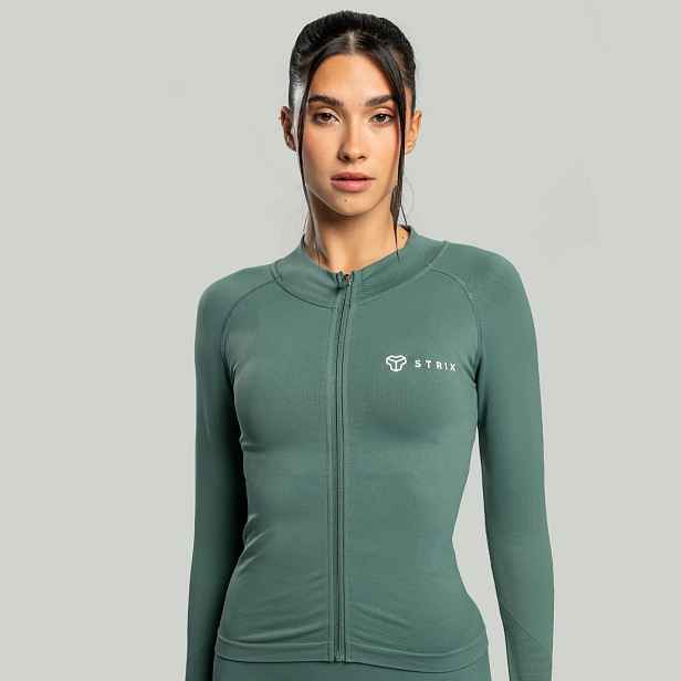 STRIX Dámský sportovní top Seamless Moss