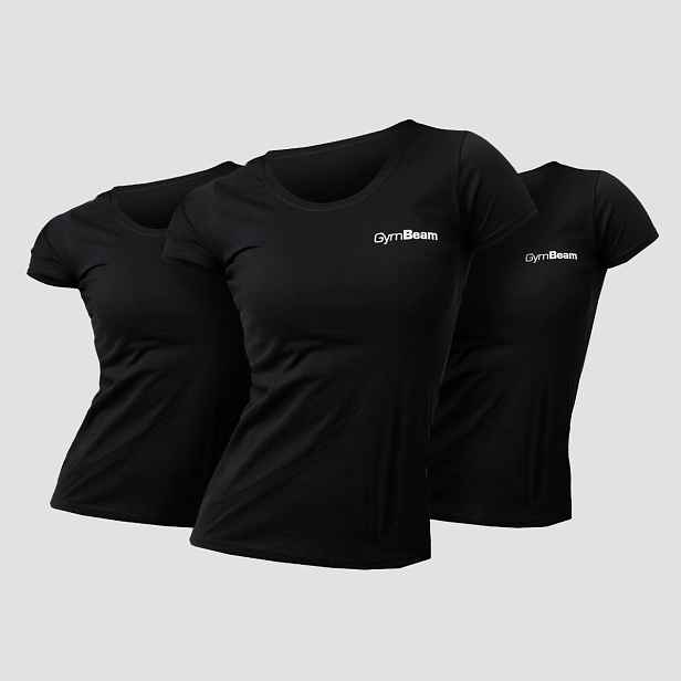 GymBeam Dámské tričko Basic 3Pack