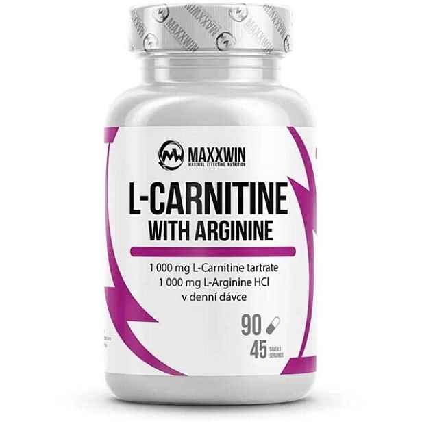 MAXXWIN -CARNITINE ARGININE 90 KAPSLÍ Aminokyselinový doplněk