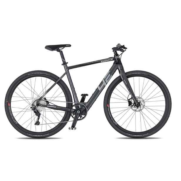 Gravel elektrokolo 4EVER ENGRAVE FLAT 28" 22" (180-190 cm) titan/hologram