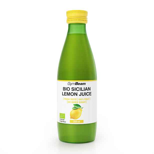 GymBeam BIO Šťáva ze sicilských citronů