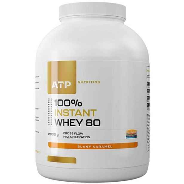 ATP NUTRITION 100% INSTANT WHEY 80 CFM 2000 G SLANÝ KARAMEL Syrovátkový protein , KG