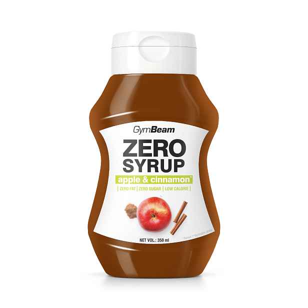 GymBeam ZERO SYRUP Apple & cinammon