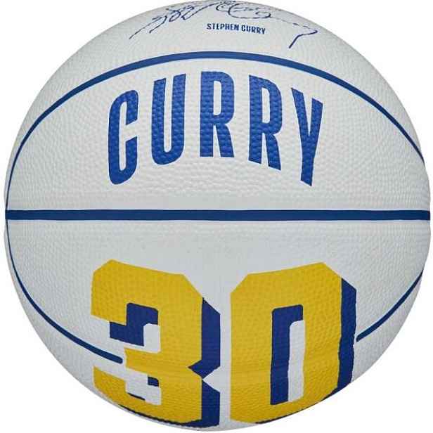 Wilson NBA PLAYER ICON MINI BSKT CURRY 3 Mini basketbalový míč