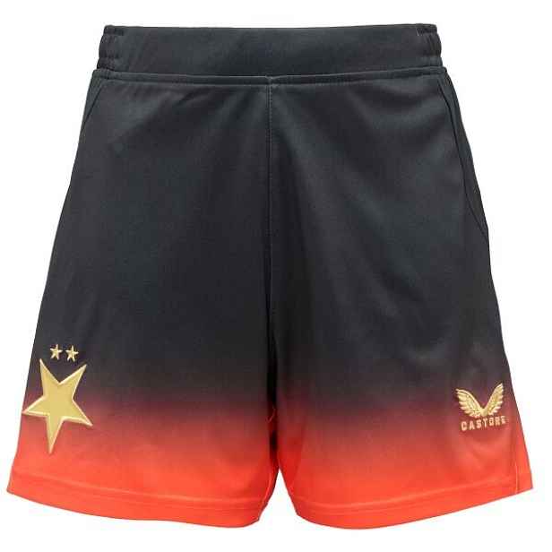 CASTORE SK SLAVIA PRAGUE AWAY SHORT JR Dětské fotbalové šortky