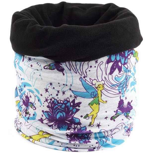 Finmark CHILDREN’S MULTIFUNCTIONAL SCARF WITH FLEECE Dětský multifunkční šátek s fleecem, mix, velikost UNI