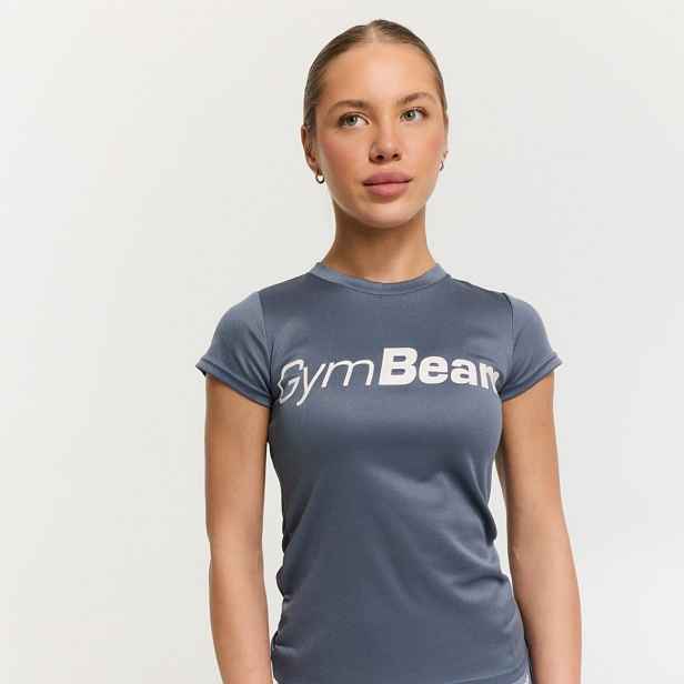 GymBeam Women‘s Mesh T-Shirt Essence Denim