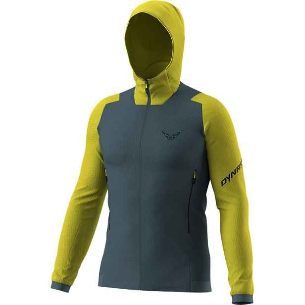 Mikina Dynafit Blacklight Thermal Hooded lime Barva: / limetková, Velikost:
