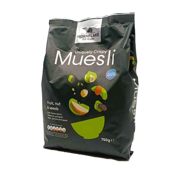 Mornflake Crispy Muesli ovoce, oříšky, semínka 750 g