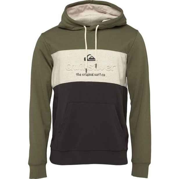 Quiksilver EMBOSS BLOCK Pánská mikina