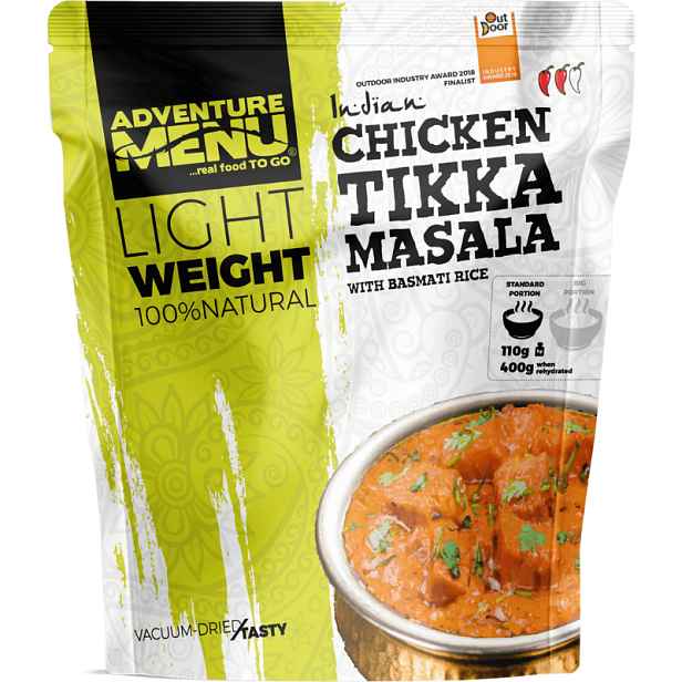 Adventure Menu Kuře Tikka Masala s rýží basmati